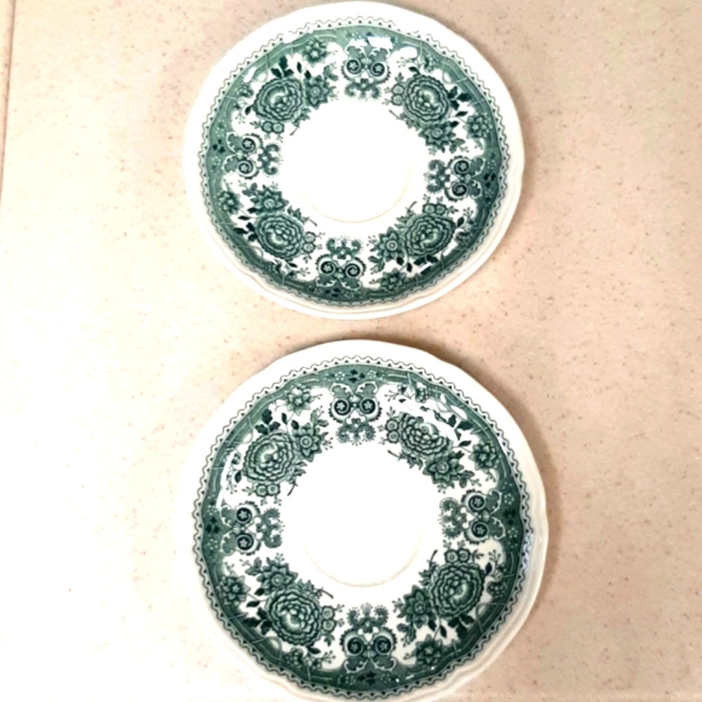 Set of 2 Villeroy & Boch Burgenland Saucers